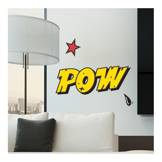 Sticker Comics POW Stickers Imprimés Gali Art