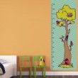 Sticker Toise Chambre Enfant - Arbre au Renard Stickers Imprimés