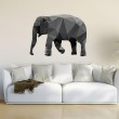 Sticker Elephant Low Poly Stickers Imprimés Gali Art