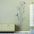 Sticker Arbre Bouleau avec Oiseaux Stickers Nature Gali Art