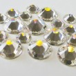 10 Cristaux Swarovski Autocollants Blanc Cristal Cristaux adhésifs