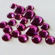 10 Cristaux Swarovski Autocollants Rose Grenat Cristaux adhésifs