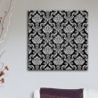 Tableau Motif Baroque Fond Noir Tableaux Atmosphère Gali Art