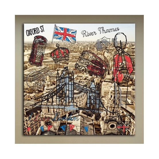 Tableau London Souvenirs Tableaux Atmosphère