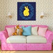 Tableau Lapin Bleu Tableaux Enfant Gali Art