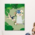 Tableau Lettre d'Amour Tableaux Enfant