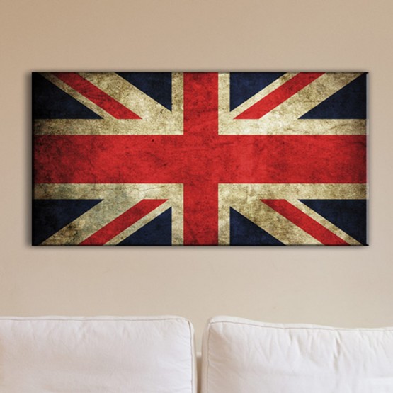 Tableau Déco Union Jack Tableaux Urbain Gali Art