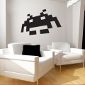 Sticker Space Invaders Géant Stickers Pop Gali Art