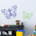 Stickers Papillon Géométrique Stickers Chambres Enfants Gali Art