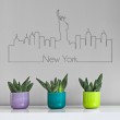 Stickers New York Skyline Stickers Voyage Gali Art