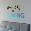 Sticker Blue Sky is coming Stickers Imprimés Gali Art