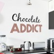 Sticker Chocolate Addict Stickers Imprimés Gali Art