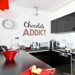 Sticker Chocolate Addict Stickers Imprimés Gali Art