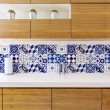 Stickers Carreau Bleu Azulejos Stickers Cuisine Gali Art