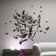 Sticker Style Baroque Ange et Papillons Stickers Baroque Gali Art