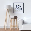 Sticker Texte Bonjour Stickers Texte et Citations Gali Art