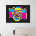Tableau Appareil photo Tableaux Pop Numeric Gali Art