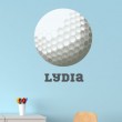 Sticker Balle de Golf avec prénom Stickers Chambres Enfants Gali Art