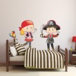 Stickers Duo de Pirates N°1 Stickers Chambres Enfants Gali Art