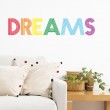 Stickers Texte Dreams Stickers Texte et Citations Gali Art