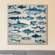 Tableau Naturaliste Poissons Tableaux Animaux Gali Art