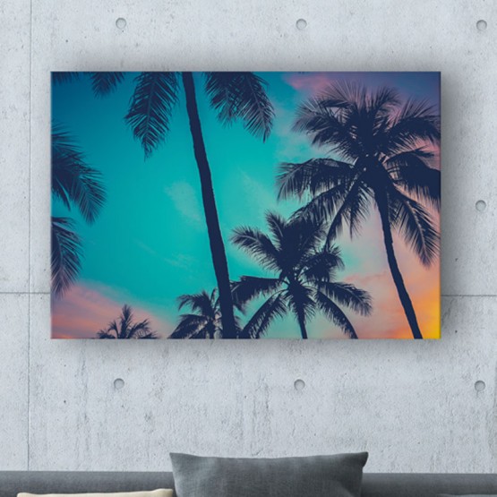 Tableau Couché de Soleil Tropical Tableaux Nature Gali Art