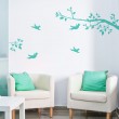 Sticker Branches aux oiseaux Stickers Nature