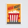 Tableau Pop Corn Movie Night Tableaux Pop Numeric Gali Art