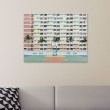 Tableau Buildings Colorés Tableaux Urbain Gali Art