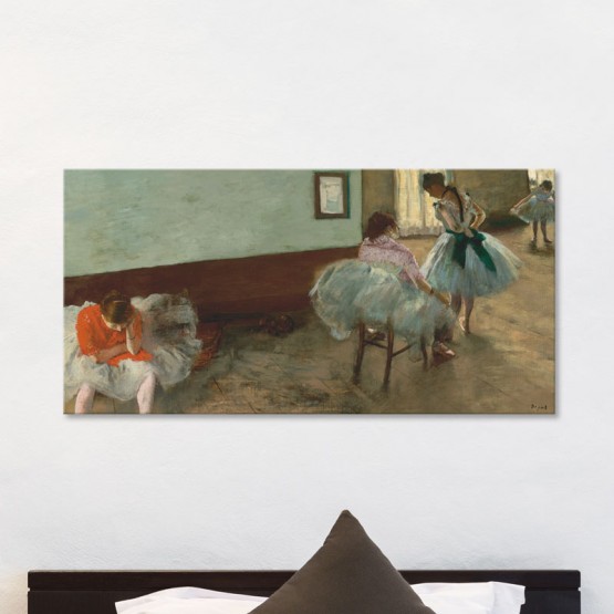 La Leçon de Danse d'Edgar Degas Tableaux de Maitre Gali Art