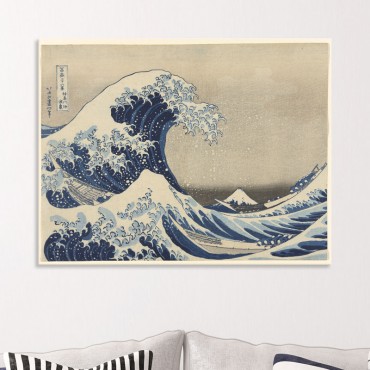 La Grande Vague de Kanagawa de Hokusai