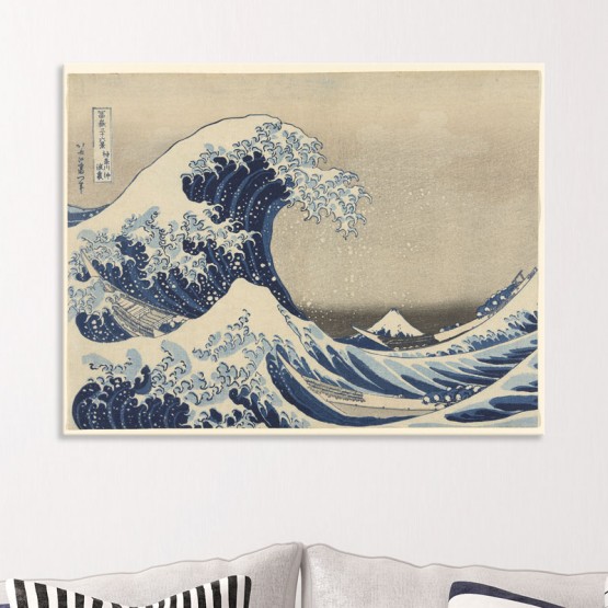 La Grande Vague de Kanagawa de Hokusai Tableaux de Maitre Gali Art