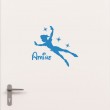 Kit Porte Peter Pan avec prénom Stickers de Porte Personnalisé Gali Art