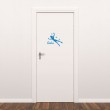 Kit Porte Peter Pan avec prénom Stickers de Porte Personnalisé Gali Art