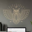 Sticker Hibou Art Deco Stickers Nature Gali Art