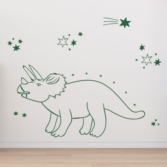 Kit de Stickers Dinosaures pour la Décoration Murale de la Chambre