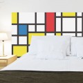 Tête de Lit Mondrian Stickers Têtes de Lit Gali Art