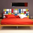 Tête de Lit Mondrian Stickers Têtes de Lit Gali Art