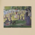 Un dimanche après midi à l'île de la Grande Jatte de Georges Seurat Tableaux de Maitre Gali Art