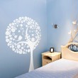 Sticker Oiseau dans l'Arbre Stickers Chambres Enfants