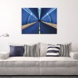 Tableau Tunnel Hypnotique Tableaux Urbain Gali Art