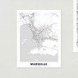 Tableau City Map Marseille Tableaux Urbain