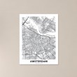 Tableau City Map Amsterdam Tableaux Urbain