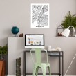 Tableau City Map Manhattan Tableaux Urbain