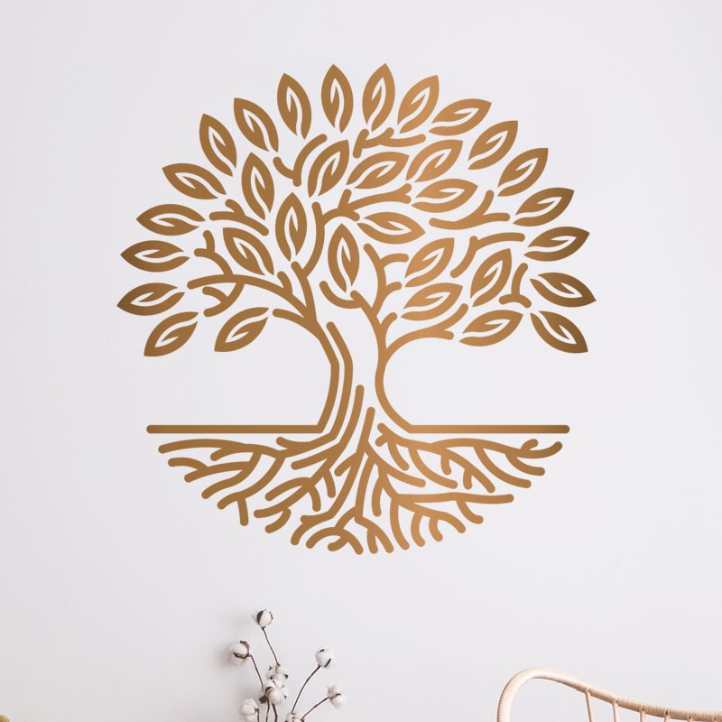 Sticker mural Fleur de Vie: pour un intérieur équilibré