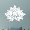 Stickers Fleur de Lotus design Stickers Zen Gali Art