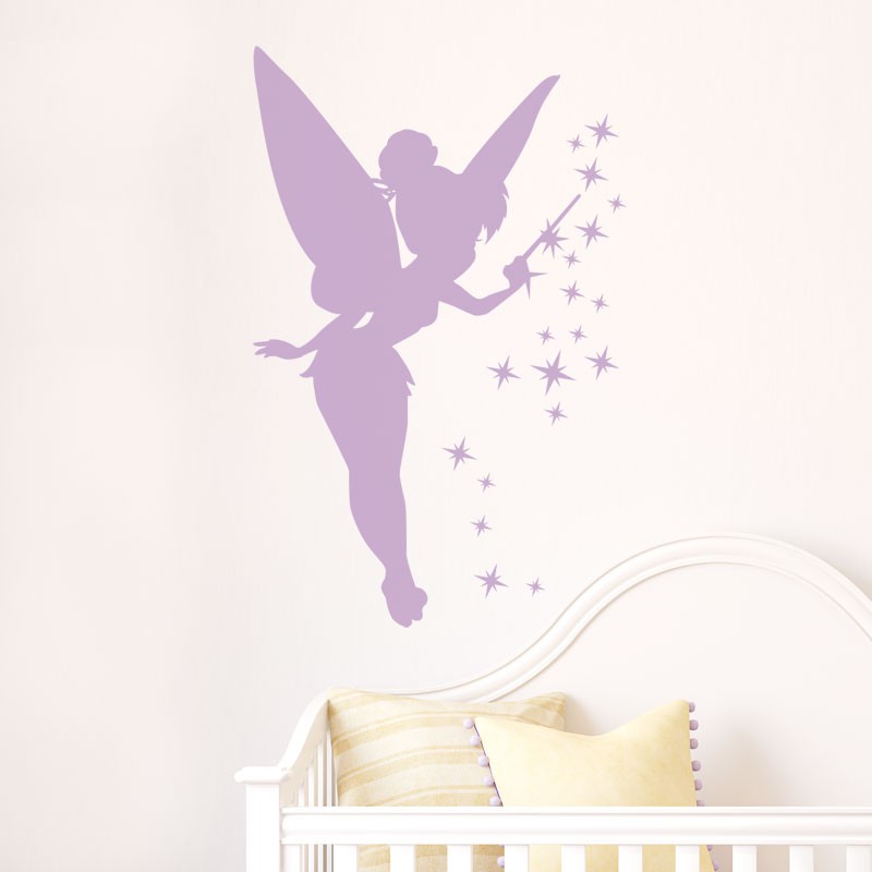Sticker Fee Decoration Fee Clochette Pour Chambre De Bebe Gali Art Com Sticker Fee Decoration Fee Clochette Pour Chambre De Bebe Gali Art Com