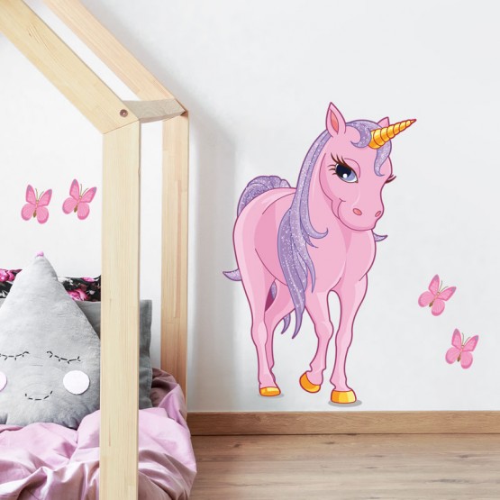 Tableau Licorne Chambre Fille