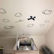 Stickers Avion et nuages Stickers Chambres Enfants Gali Art
