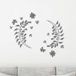 Couronne de Branches Fleuries Stickers Nature Gali Art